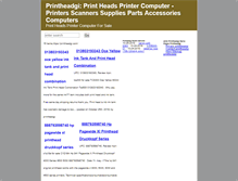 Tablet Screenshot of printheadgi.com
